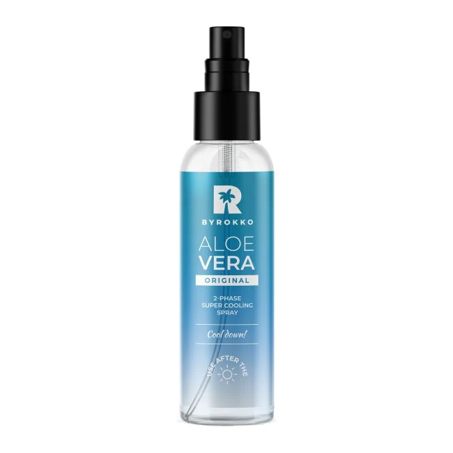 BYROKKO Aloe Vera vėsinantis purškiklis po deginimosi 100 ml