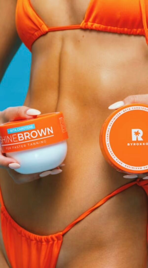 BYROKKO SHINE BROWN BETA KAROTENO kremas 210ml. - Image 3