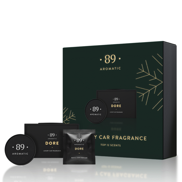 89 Aromatic rinkinys automobiliui oro gaiviklis 12vnt. kvapų. Kalėdins rinkinys.